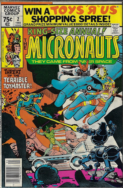 MICRONAUTS - Micronauts; King-Size Annual: 1980 #2