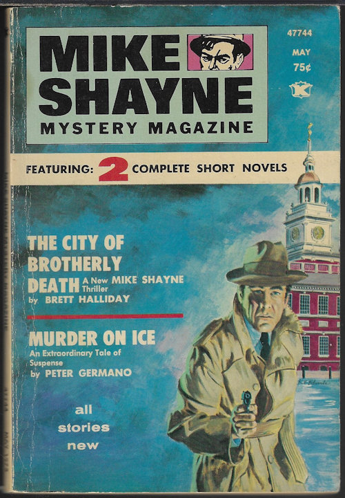 MIKE SHAYNE MYSTERY (BRETT HALLIDAY; PETER GERMANO; FRANK D. MCSHERRY, JR.; CARL HENRY RATHJEN; EDWIN P. HICKS; BRYCE WALTON; GEORGE BELLEFONTAINE) - Mike Shayne Mystery Magazine: May 1975