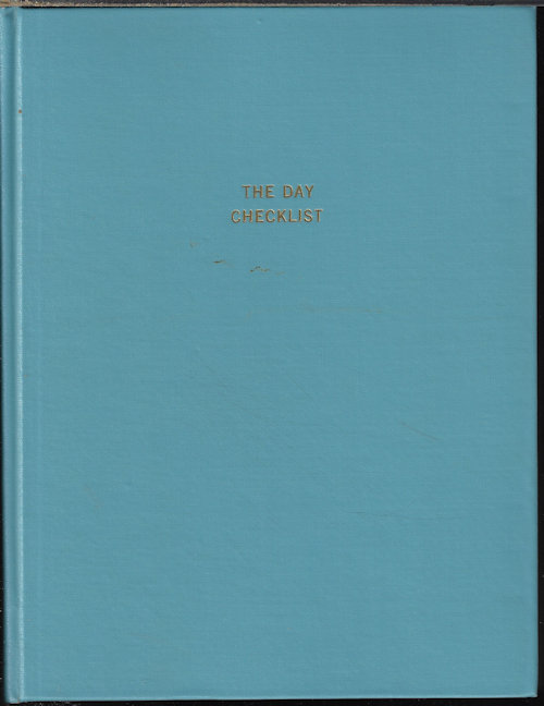 DAY, BRADFORD M. - The Checklist of Fantastic Literature in Paperbound Books