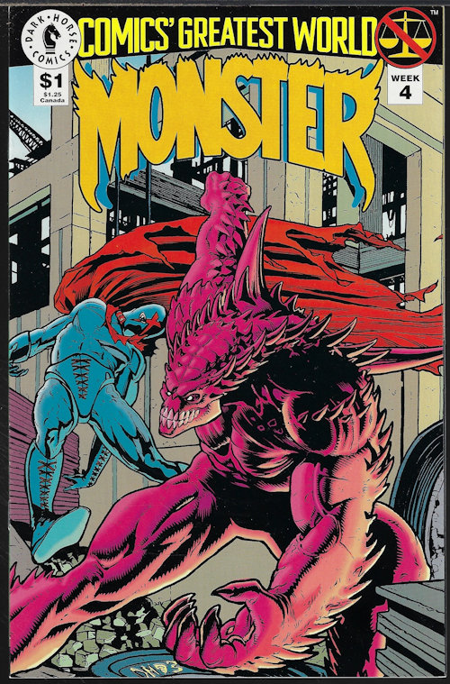 COMICS' GREATEST WORLD: MONSTER, ILLUSTRATED BY DEREK THOMPSON, LEE WEEKS - Comics' Greatest World: Monster: Week 4