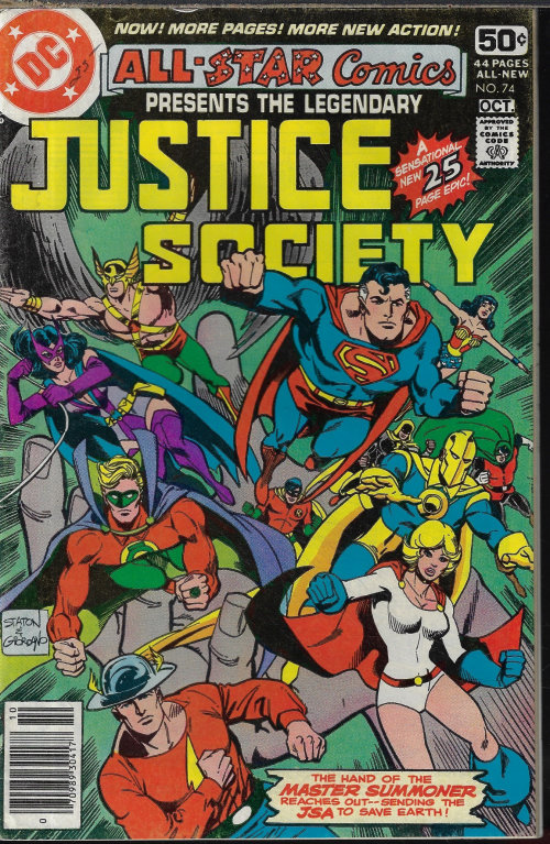 JUSTICE SOCIETY - Justice Society: Oct. #74