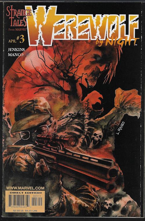 WEREWOLF BY NIGHT (STRANGE TALES) - Werewolf by Night (Strange Tales): Apr. #3