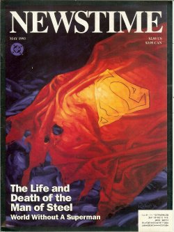NEWSTIME (SUPERMAN) - Newstime (Death of Superman): May 1993