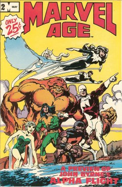 MARVEL AGE - Marvel Age: May #2, 1983