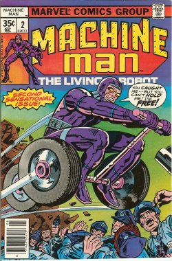 MACHINE MAN - Machine Man the Living Robot: May #2