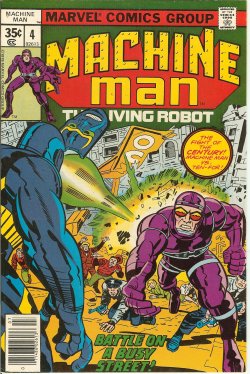 MACHINE MAN - Machine Man the Living Robot: July #4