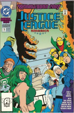 JUSTICE LEAGUE OF AMERICA - Justice League America: 1991 Annual #5