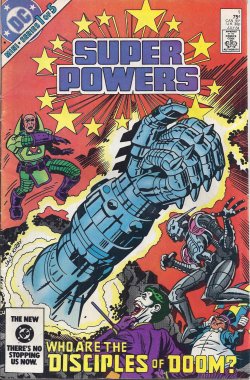 SUPER POWERS (JACK KIRBY) - Super Powers #1 (of 5), July 1984