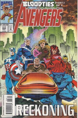 THE AVENGERS - The Avengers: Nov #368