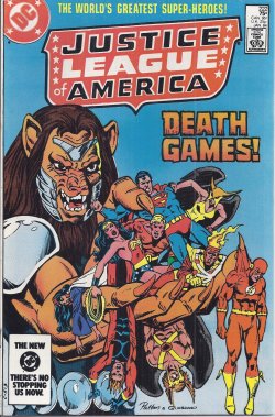 JUSTICE LEAGUE OF AMERICA - Justice League of America: Jan #222