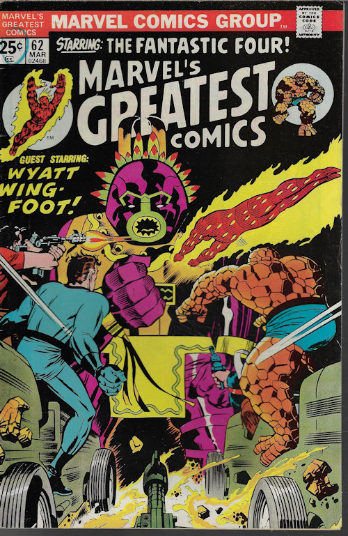 MARVEL'S GREATEST COMICS - Marvel's Greatest Comics: Mar #62 (Fantastic Four)