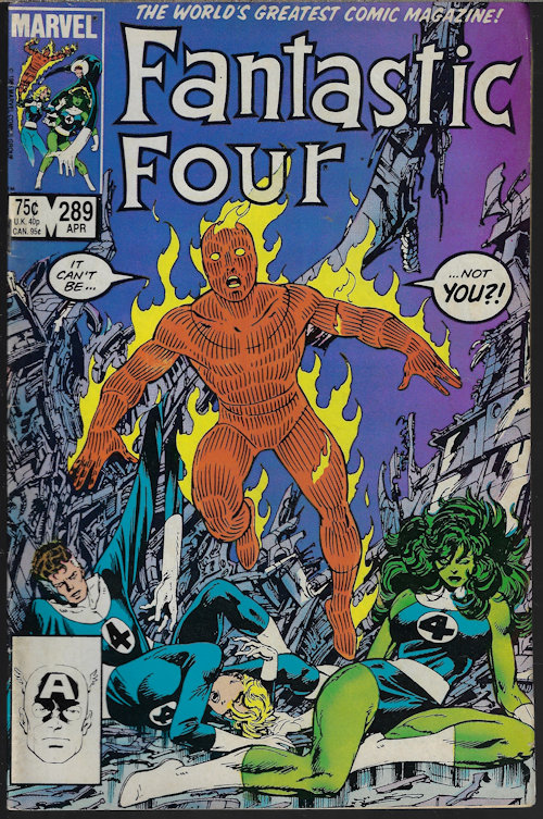 FANTASTIC FOUR - Fantastic Four: Apr #289