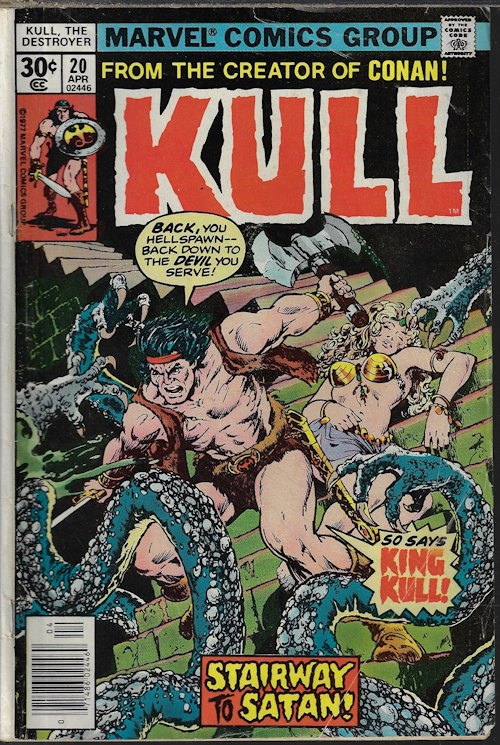 KULL THE CONQUEROR - Kull the Destroyer: Apr #20