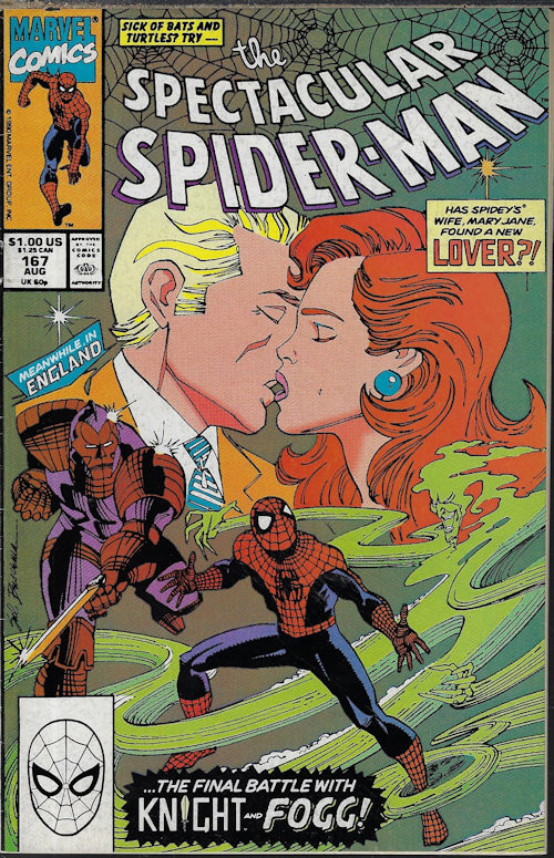SPECTACULAR SPIDER-MAN - The Spectacular Spider-Man: Aug #167