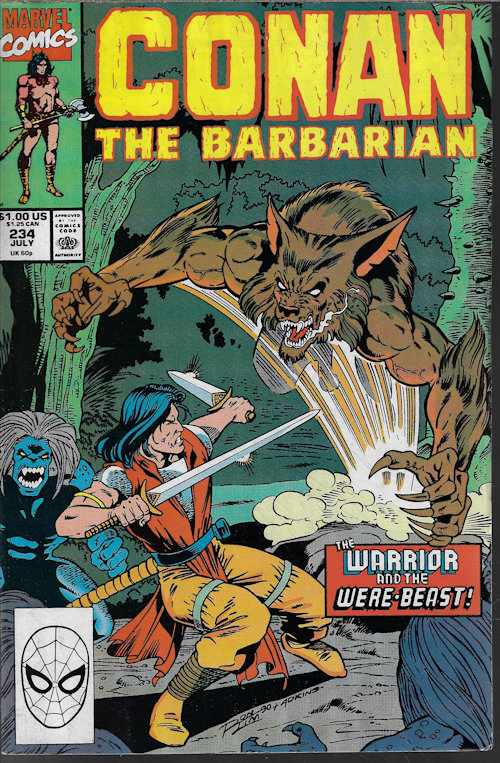 CONAN THE BARBARIAN - Conan the Barbarian: July #234