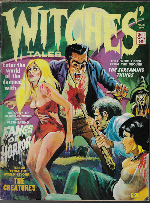WITCHES TALES - Witches Tales: March, Mar. 1974