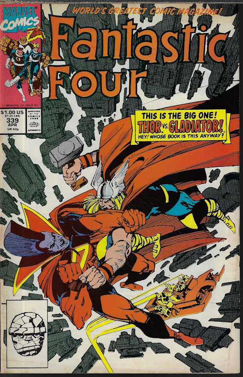 FANTASTIC FOUR - Fantastic Four: Apr. #339