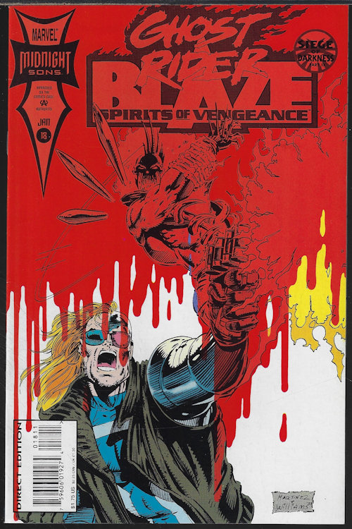 GHOST RIDER - Ghost Rider / Blaze: Spirits of Vengeance: Jan # 18