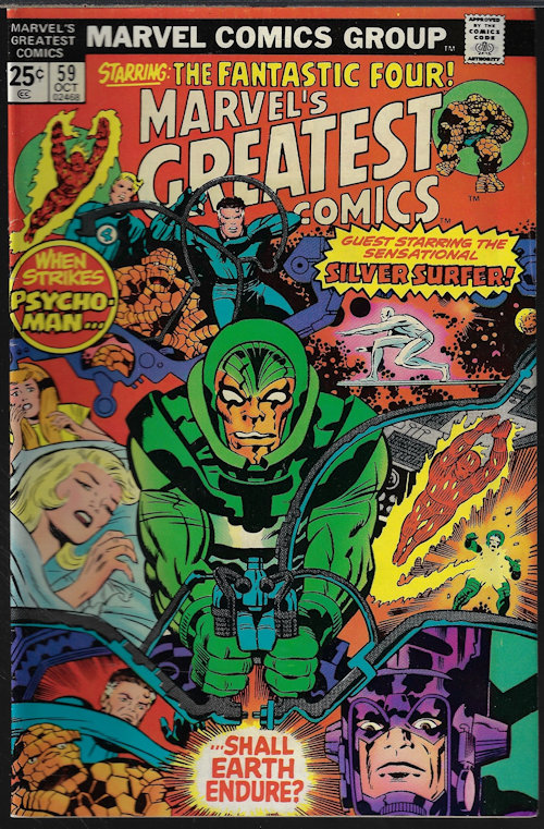 MARVEL'S GREATEST COMICS - Marvel's Greatest Comics: Oct #59 (Fantastic Four)
