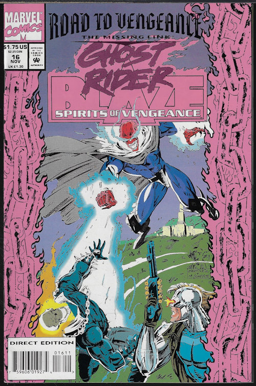 GHOST RIDER - Ghost Rider / Blaze: Spirits of Vengeance: Nov # 16