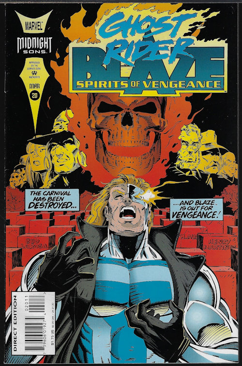 GHOST RIDER - Ghost Rider / Blaze: Spirits of Vengeance: Mar # 20