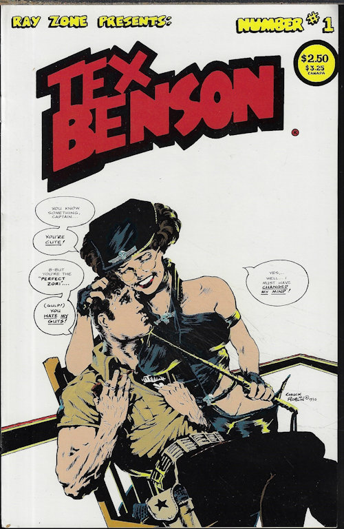 TEX BENSON - Tex Benson; Ray Zone Presents No. 1