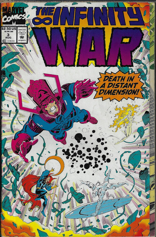 INFINITY WAR - The Infinity War: Aug #3