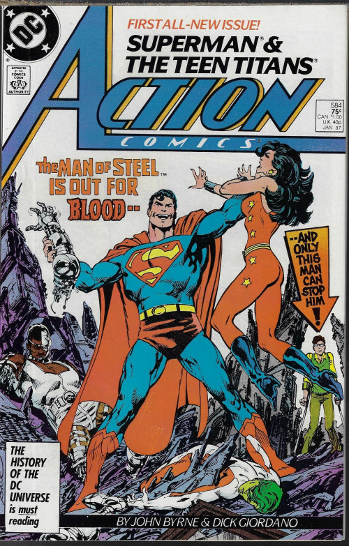 ACTION COMICS (SUPERMAN) - Action Comics, Superman in... : Jan #584