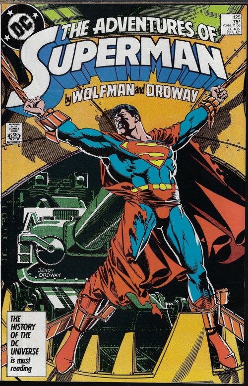 ADVENTURES OF SUPERMAN - The Adventures of Superman: Feb #425