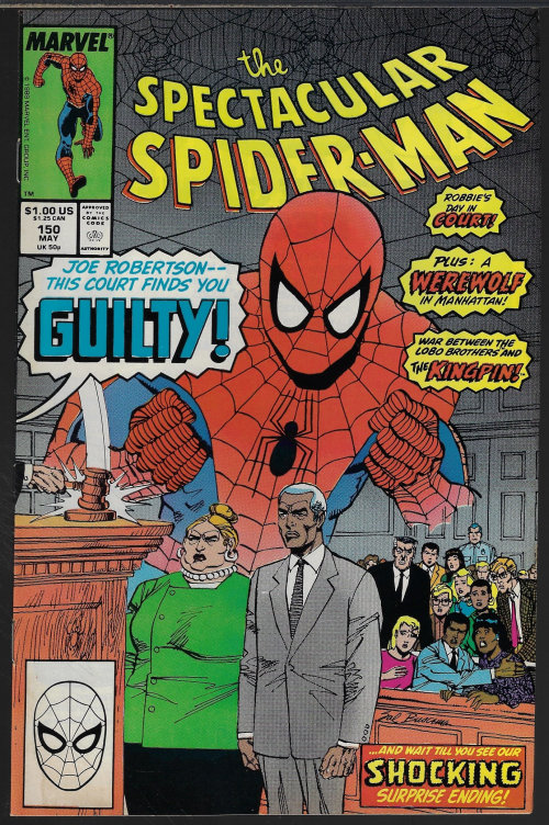 SPECTACULAR SPIDER-MAN - The Spectacular Spider-Man: May #150