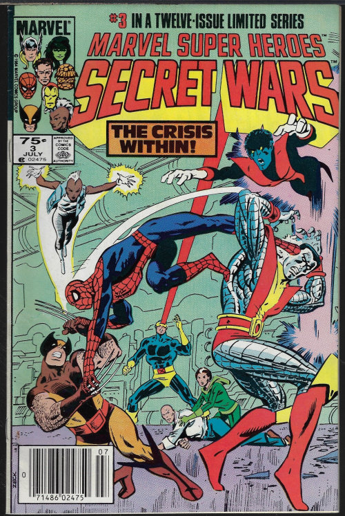 MARVEL SUPER HEROES - Marvel Super Heroes Secret Wars No. 3, July 1984