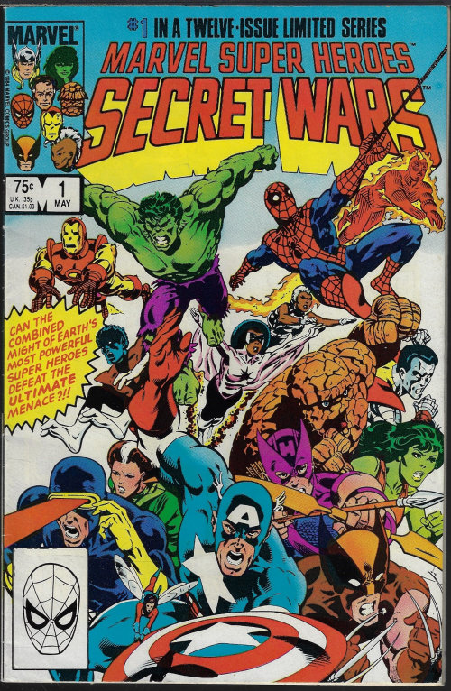 MARVEL SUPER HEROES - Marvel Super Heroes Secret Wars No. 1, May 1984