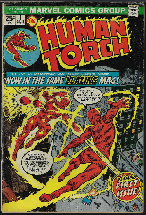 HUMAN FLY - The Human Torch: Sept #1