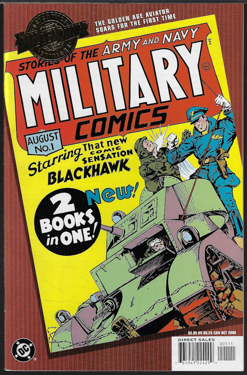 MILITARY COMICS (BLACKHAWK) - Military Comics: August No. 1 (Millennium Edition Reprint)