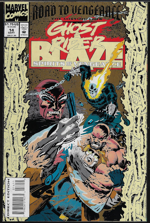 GHOST RIDER - Ghost Rider / Blaze: Spirits of Vengeance: Sept # 14