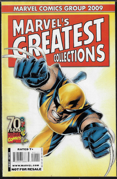 MARVEL'S GREATEST COLLECTIONS - Marvel's Greatest Collections 2009