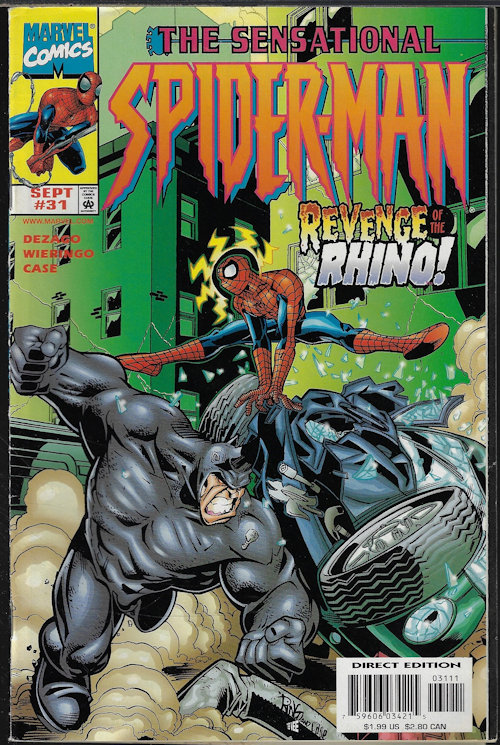 SENSATIONAL SPIDER-MAN - The Sensational Spider-Man: Sept #31