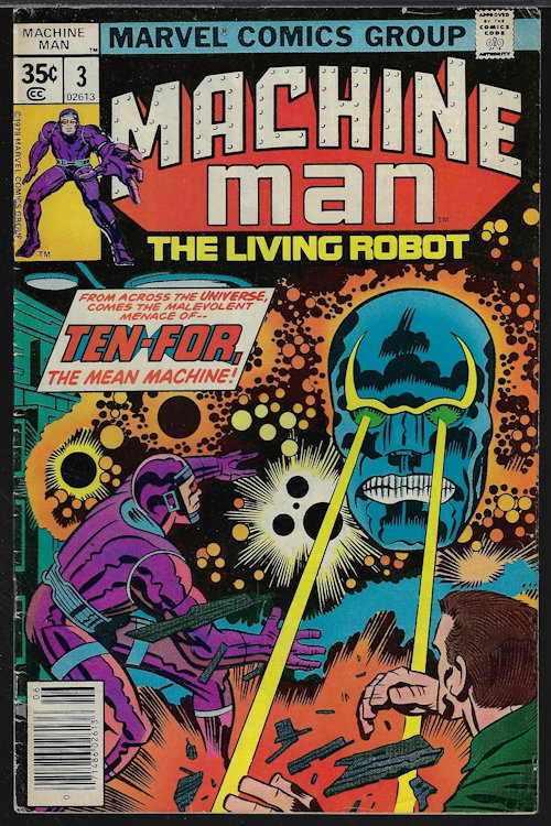 MACHINE MAN - Machine Man the Living Robot: June #3