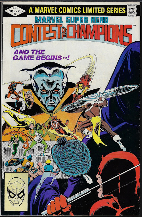 MARVEL SUPER HEROES - Marvel Super Hero Contest of Champions No. 2, July 1982