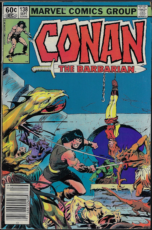 CONAN THE BARBARIAN - Conan the Barbarian: Sept #138