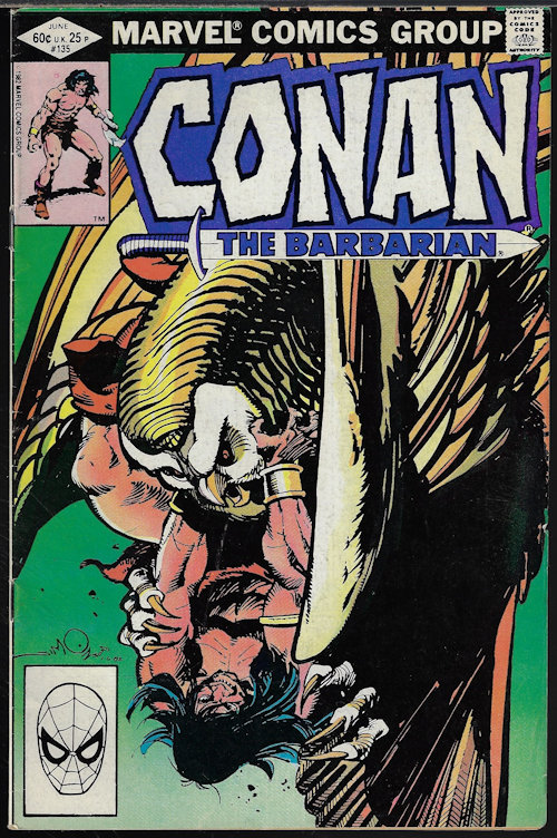CONAN THE BARBARIAN - Conan the Barbarian: June #135