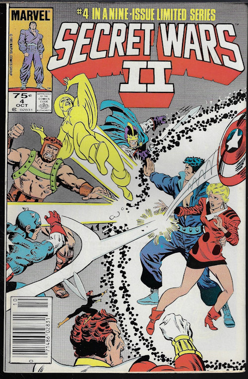 SECRET WARS II - Secret Wars II: Oct #4