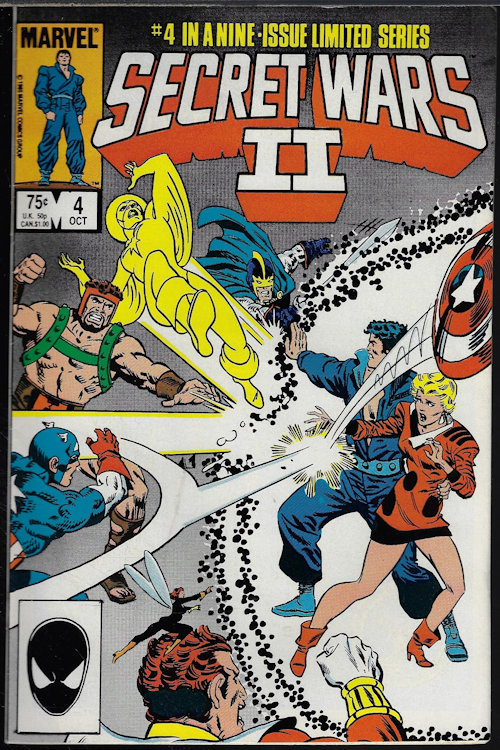 SECRET WARS II - Secret Wars II: Oct #4