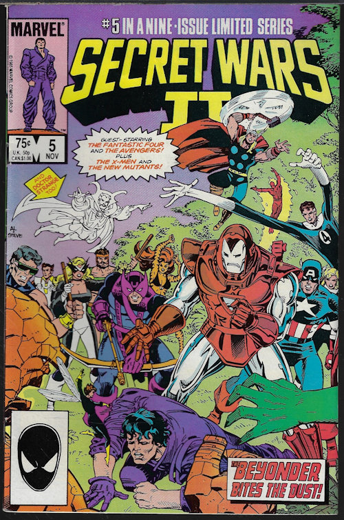 SECRET WARS II - Secret Wars II: Nov #5