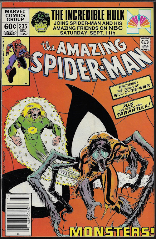THE AMAZING SPIDER-MAN - The Amazing Spider-Man: Dec #235 (1982)
