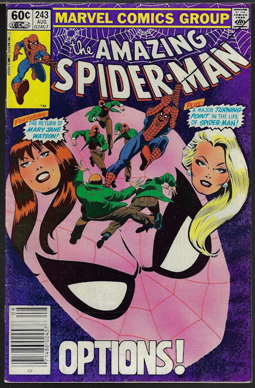 THE AMAZING SPIDER-MAN - The Amazing Spider-Man: Aug #243 (1983)