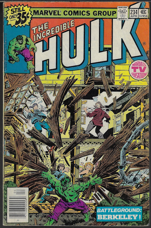 THE INCREDIBLE HULK - The Incredible Hulk: Apr #234