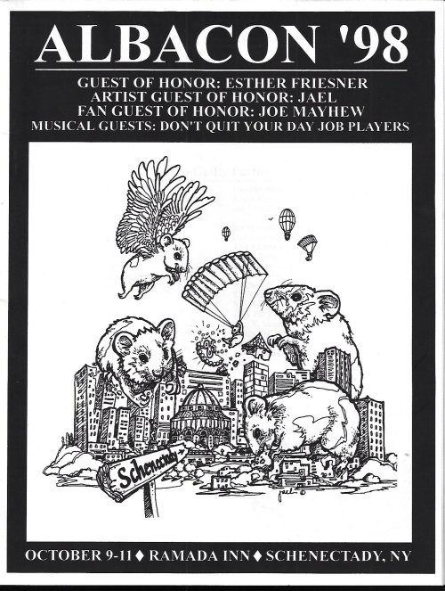 ALBACON - Albacon '98 Program Book - Schenectady, Ny - Oct. 9-11, 1998