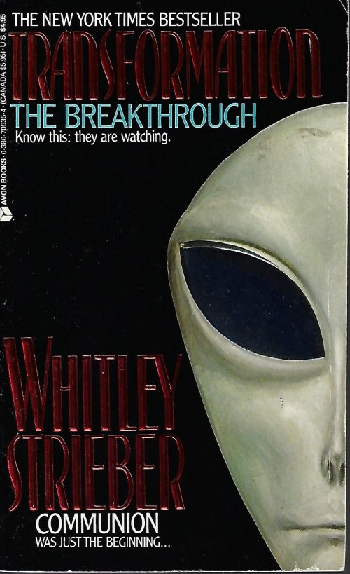 STRIEBER, WHITLEY - Transformation the Breakthrough