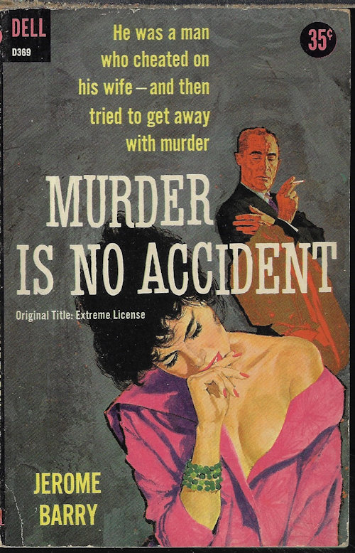 BARRY, JEROME - Murder Is No Accident (Orig. : Extreme License)